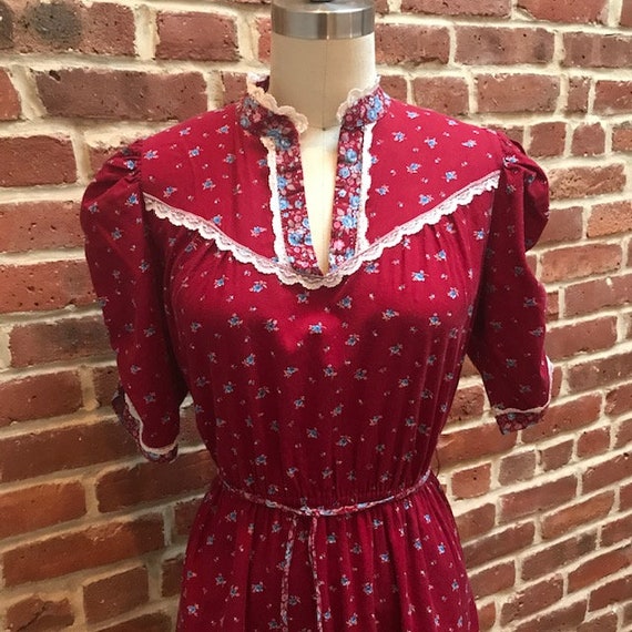 1970's-80s Prairie dress