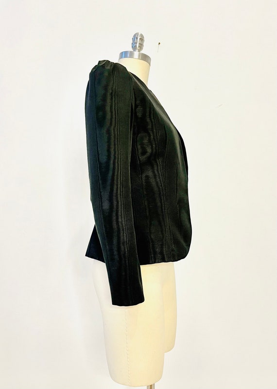 Helene Sidel Couture Moire Jacket - image 7