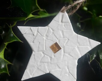 DIY Christmas Star Mosaic Kit for Adults and Kids DIY