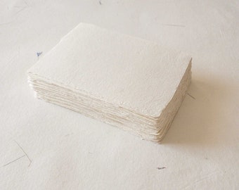 Handmade Deckle Edge Paper with Envelop, cotton Deckle Edge Paper, Invitation Paper, Calligraphy Paper, Papier Fait Main