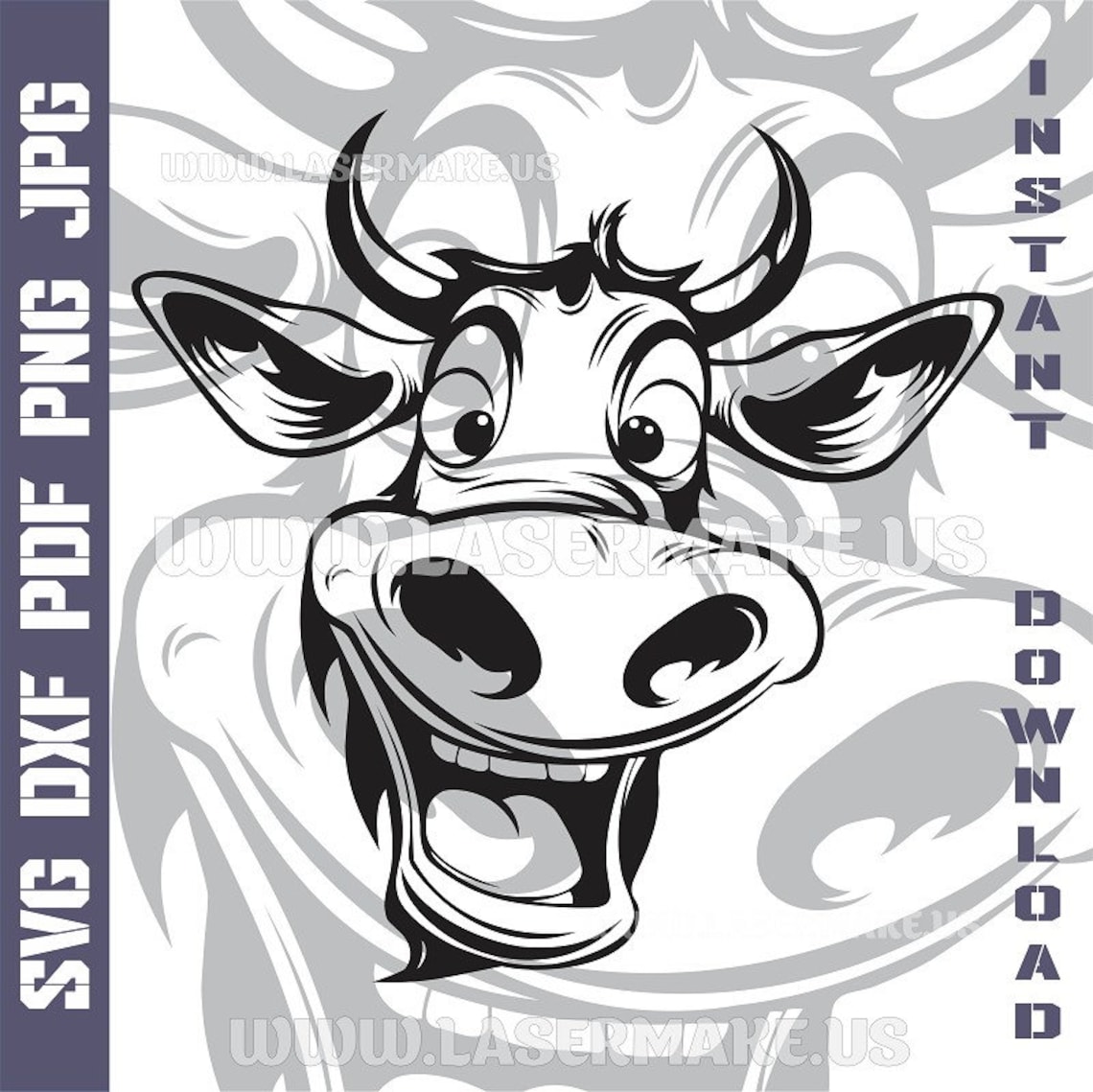 Funny Cow SVG File Cut File For Cricut Printable Png SVG Etsy Il 1140xN.5146448617 922s