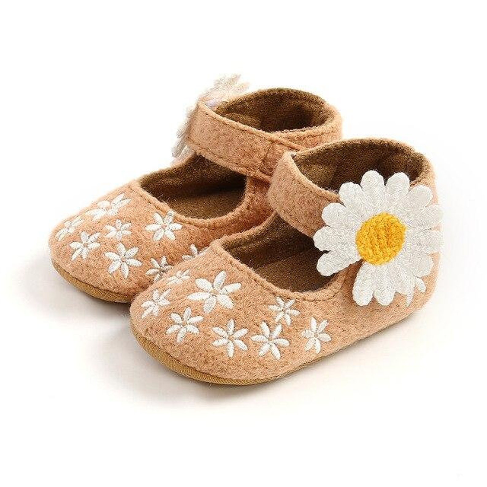 018M Newborn Baby Girls Flats Soft Sole Infant First Etsy