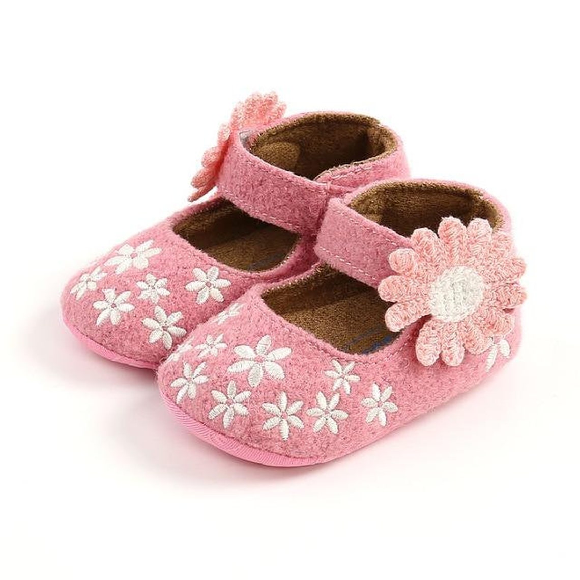 018M Newborn Baby Girls Flats Soft Sole Infant First Etsy