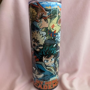 My Hero Academia Tumbler: 20oz Insulated Anime Drinkware