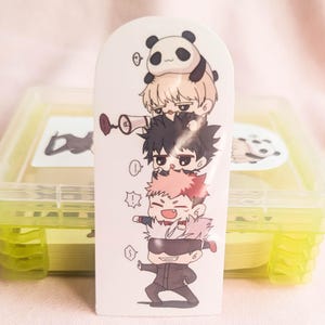 Jujutsu Kaisen Sticker: Vibrant Anime Decal for Laptop, Water Bottle