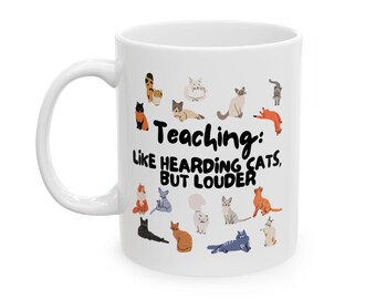 Lerarenmok: lesgeven, zoals katten hoeden, maar dan luider.