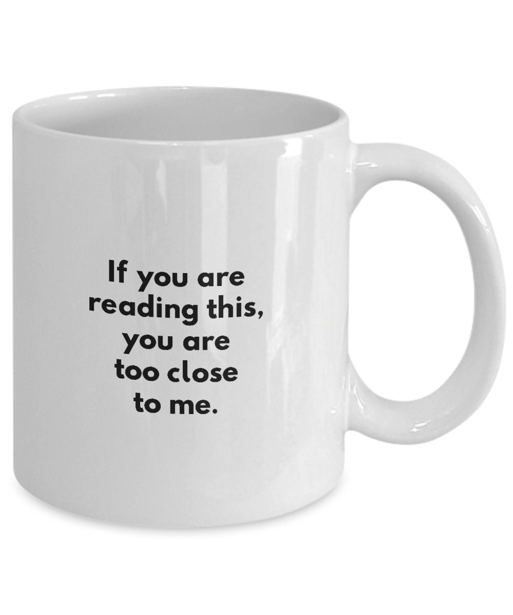 Funny Introvert Gifts I'm Busy Introverting Mug Antisocial A Large Group of  People is Called a No Thanks Floral Travel Coffee Cup Mugs with Sayings