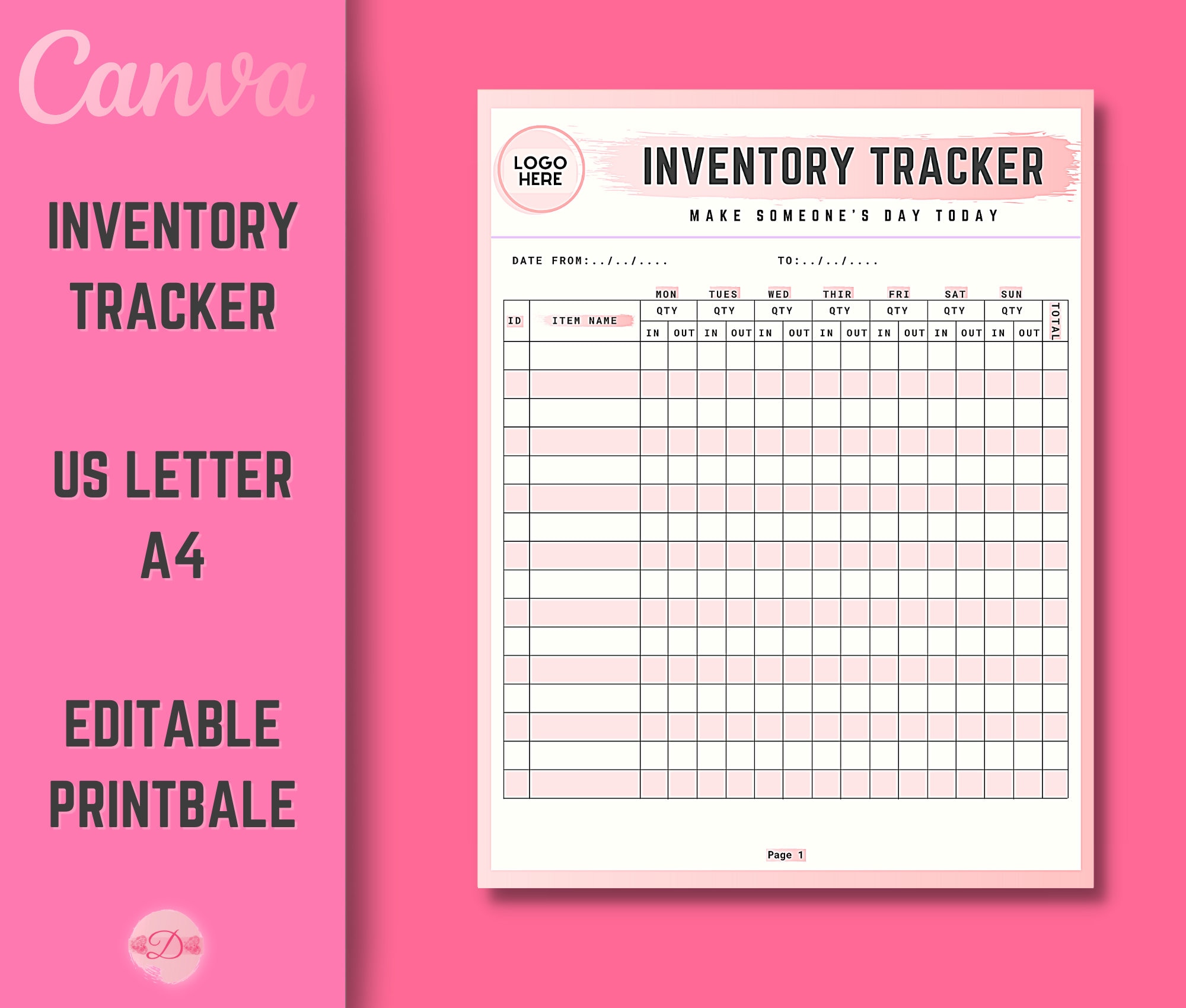 Concession Stand Inventory List