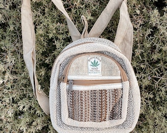 boho mini backpack