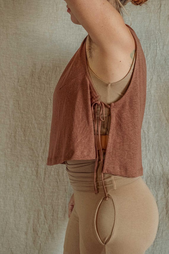 【新品】seedandsoil Organic cotton tank tan Tomi Embroidered Cotton Tank – Z SUPPLY