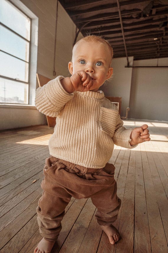 Baby Weihnachtspullover – Aus 100 % Baumwolle, Mit Lustigen Motiven, Größen 6-24 Monate