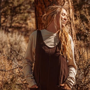 UNISEX HEMP + Organic Cotton Oversized Long Sleeve T-shirt, Women's ...