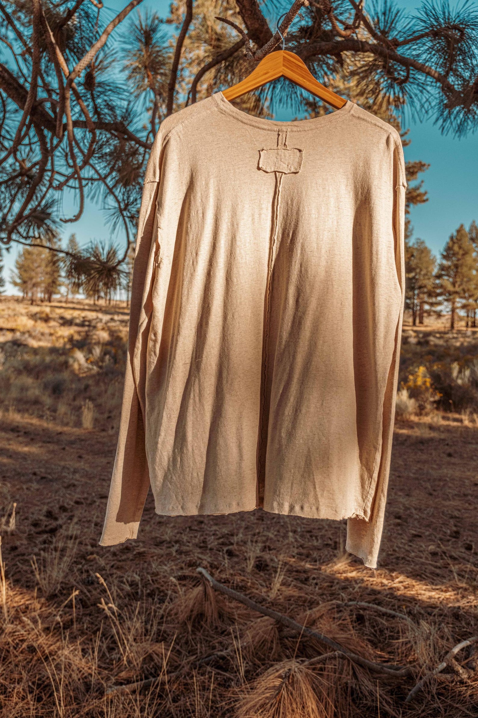UNISEX HEMP + Organic Cotton Oversized Long Sleeve T-shirt, Women's ...