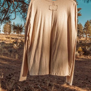 UNISEX HEMP + Organic Cotton Oversized Long Sleeve T-shirt, Women's ...
