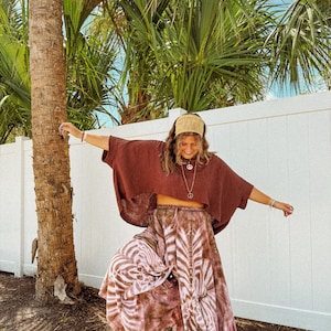 Bohemian Bodhi Free Flow Tie Dye Pants, Free Spirit Wide Leg Flare Palazzo Pants, Hippie Handmade Pants XS-4X Earthy Style Goddess Pants