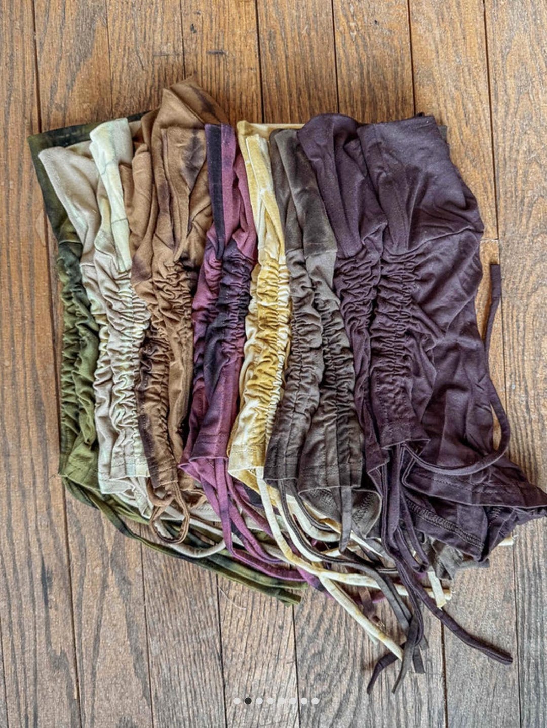 Ecovero Organic Stretchy Yoga Cinch Shorts, Foldover Waist Yoga Tie Dye Shorties, Natural Fiber Yoga Wear XS-3X - Etsy