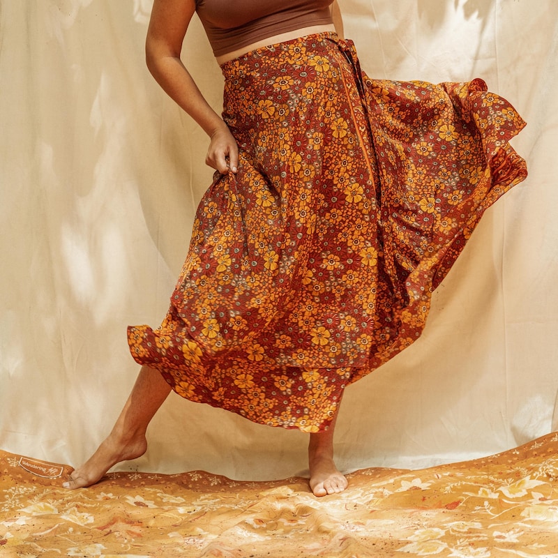 Wrap around skirt