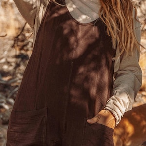 UNISEX HEMP + Organic Cotton Oversized Long Sleeve T-shirt, Women's ...