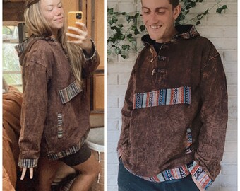 mens hippie hoodie