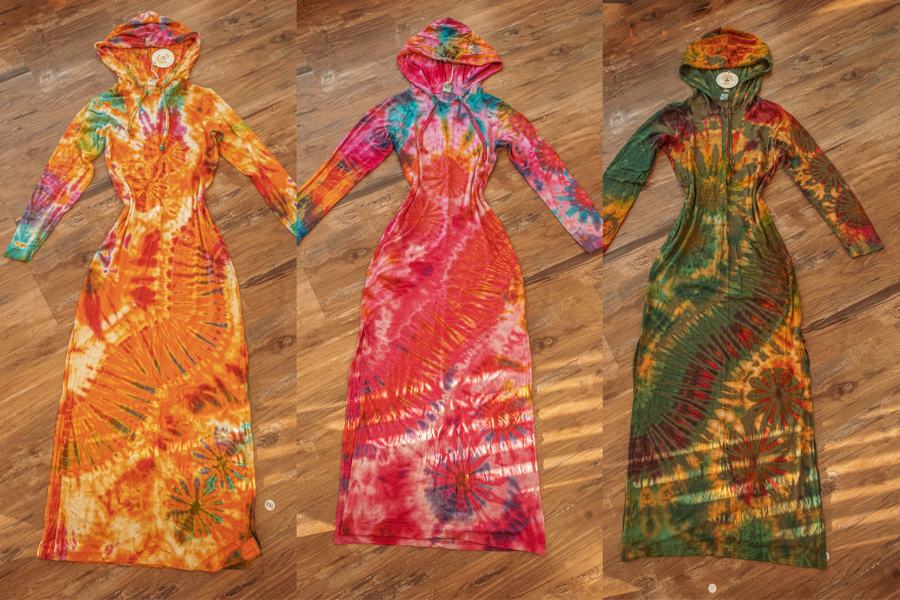 Tie Dye Dress Plus Size