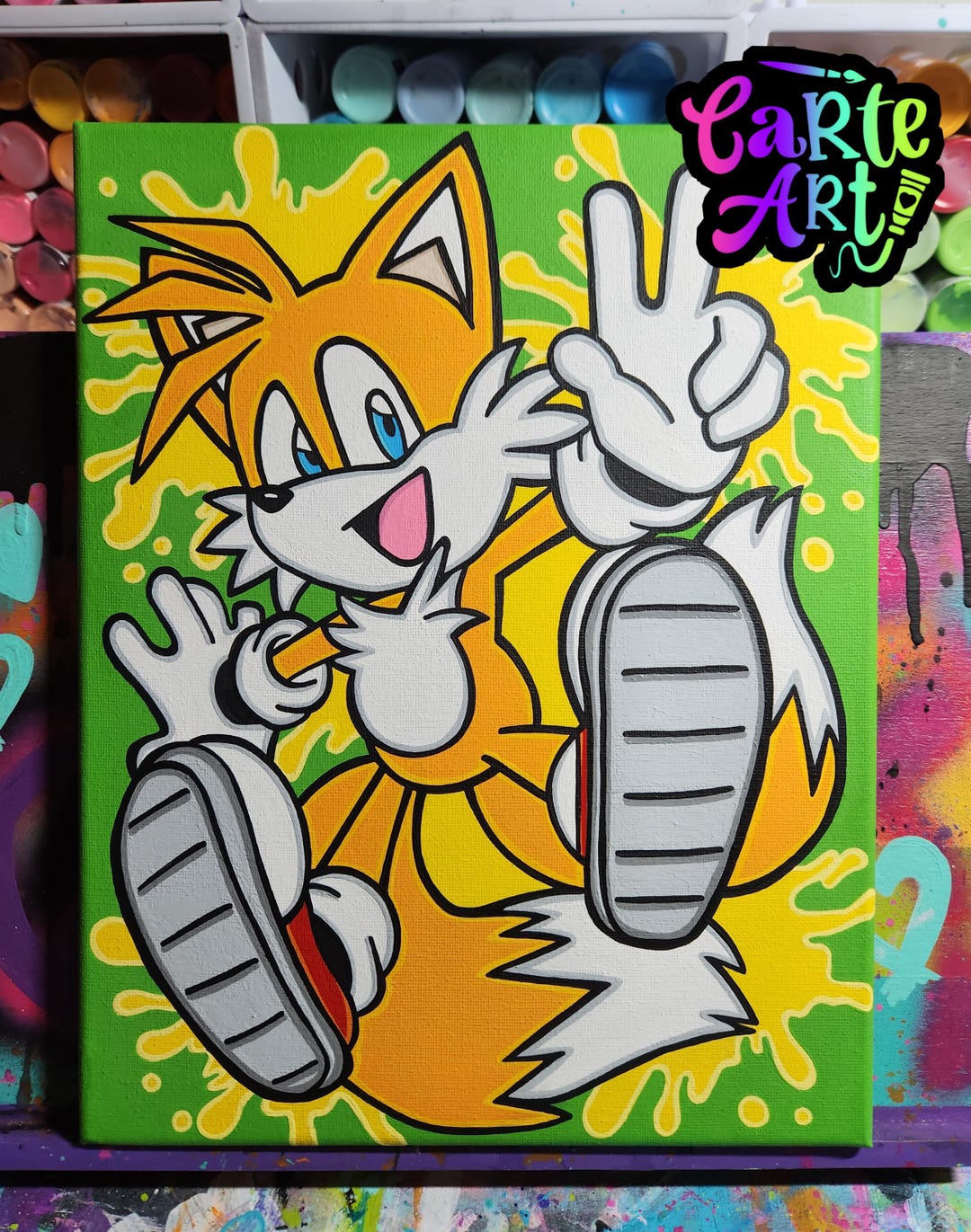 SONIC TAILS ART - Etsy