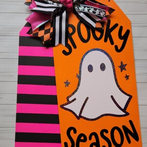 Ghost Door Hanger Tags