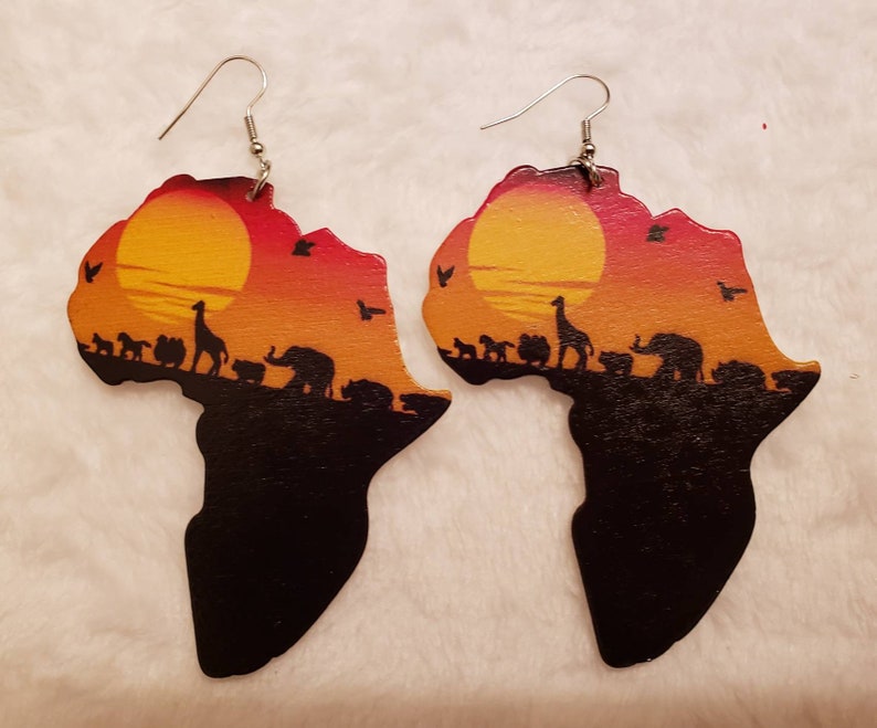 Africa at sunset
