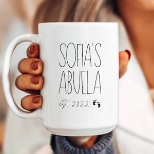 Abuela Mug, Abuela Gift, New Abuelita Gifts