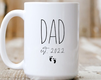 Dad Mug, Gift for First Time Dad, New Father Gift Idea