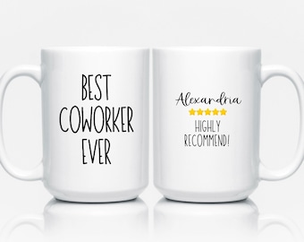 Best Coworker Mug, Personalized Gifts for Coworkers, Funny Coworker Gifts