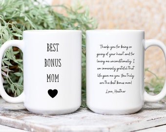 Bonus Mom Gift, Bonus Mom Mug, Second Mom, Other Mother