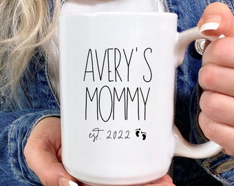 Mommy Mug, New Mom Gift Ideas, First Time Mom Gift, New Parent Gift, Mommy Coffee Mug