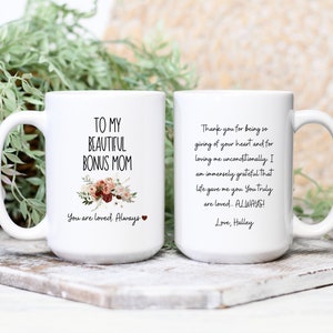 Bonus Mom Mug, Step Mom Gifts, Bonus Mom Gift, Second Mom, Other Mom, Gifts for Bonus Mom