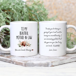 Mother In Law Mug, Mother-In-Law Gift, MIL Gift, Gifts for Mother In Law, Future Mother In Law
