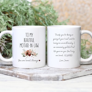 Mother In Law Mug, Mother-In-Law Gift, MIL Gift, Gifts for Mother In Law, Future Mother In Law