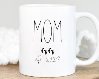 Twin Mom Mug, Gift for New Twin Mom, Expecting Gifts for Mom of Twins
