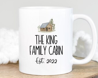 Cabin Mug, Cabin Gifts, Cabin Housewarming, New Cabin, Cabin Coffee Mug