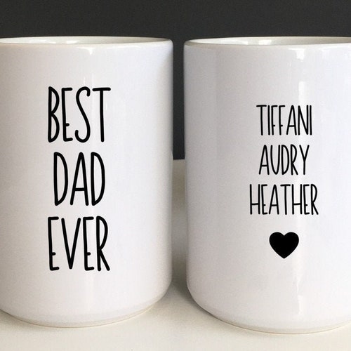 Personalized Coffee Mug Father's Day Gift Dad Gift Etsy