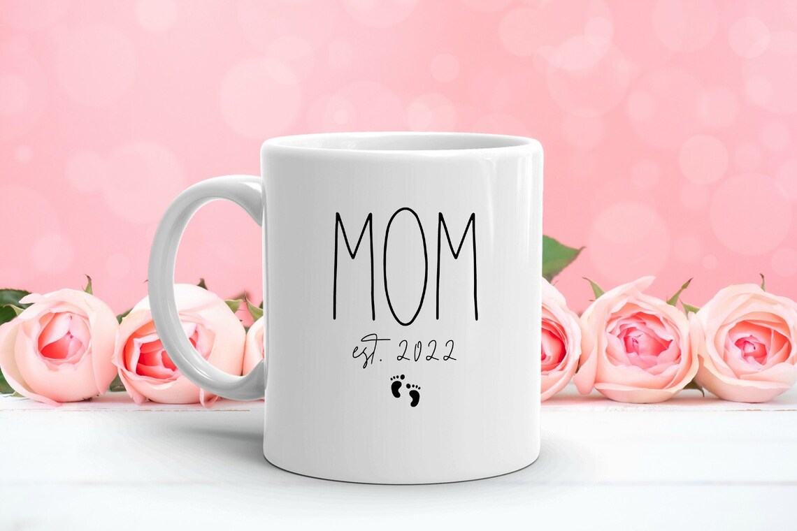 Mom Est. 2022 Mug New Mom Gifts Mother to be Gift Special Etsy