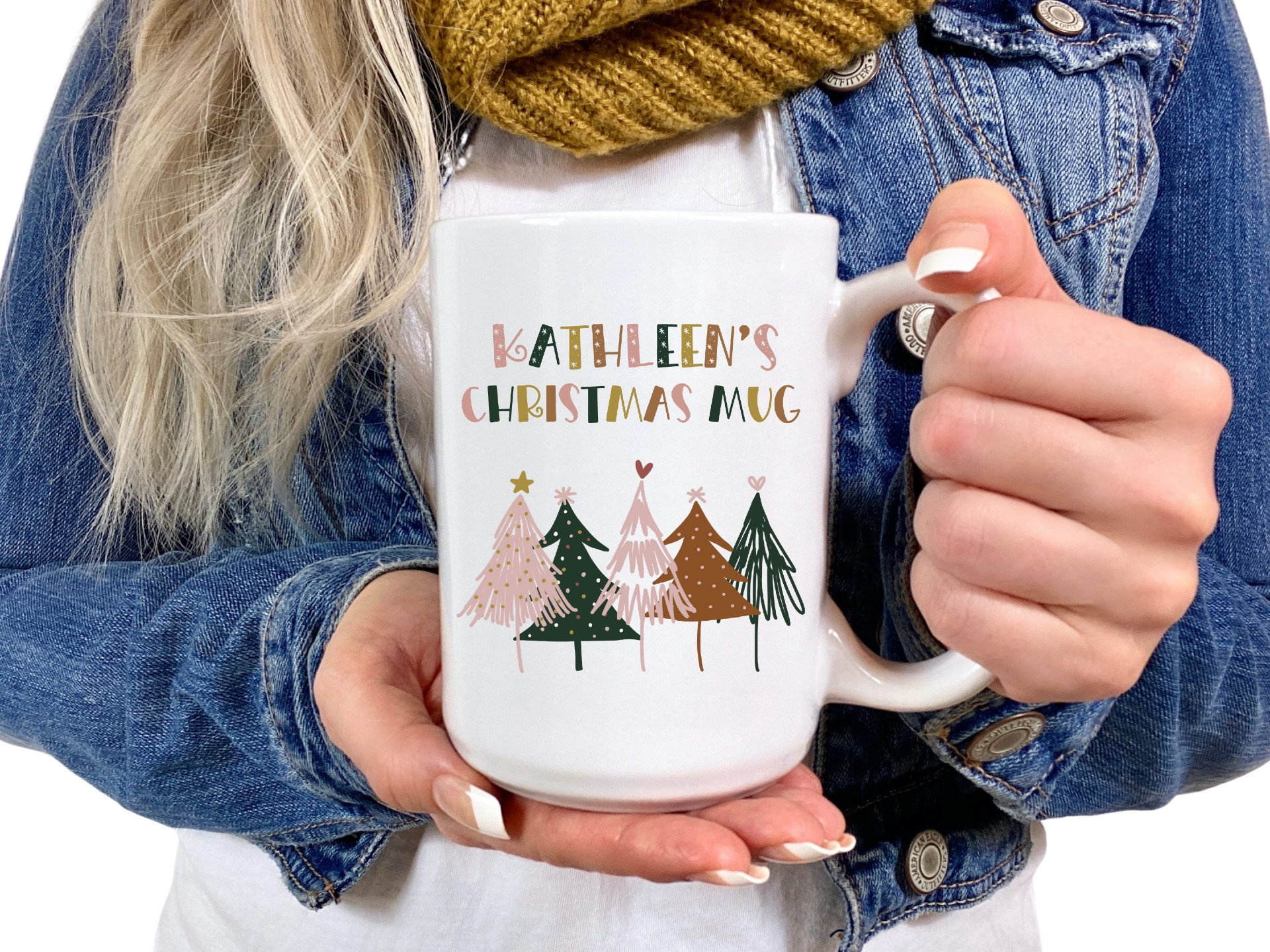 Personalized Christmas Mug Cute Christmas Coffee Mug  Etsy