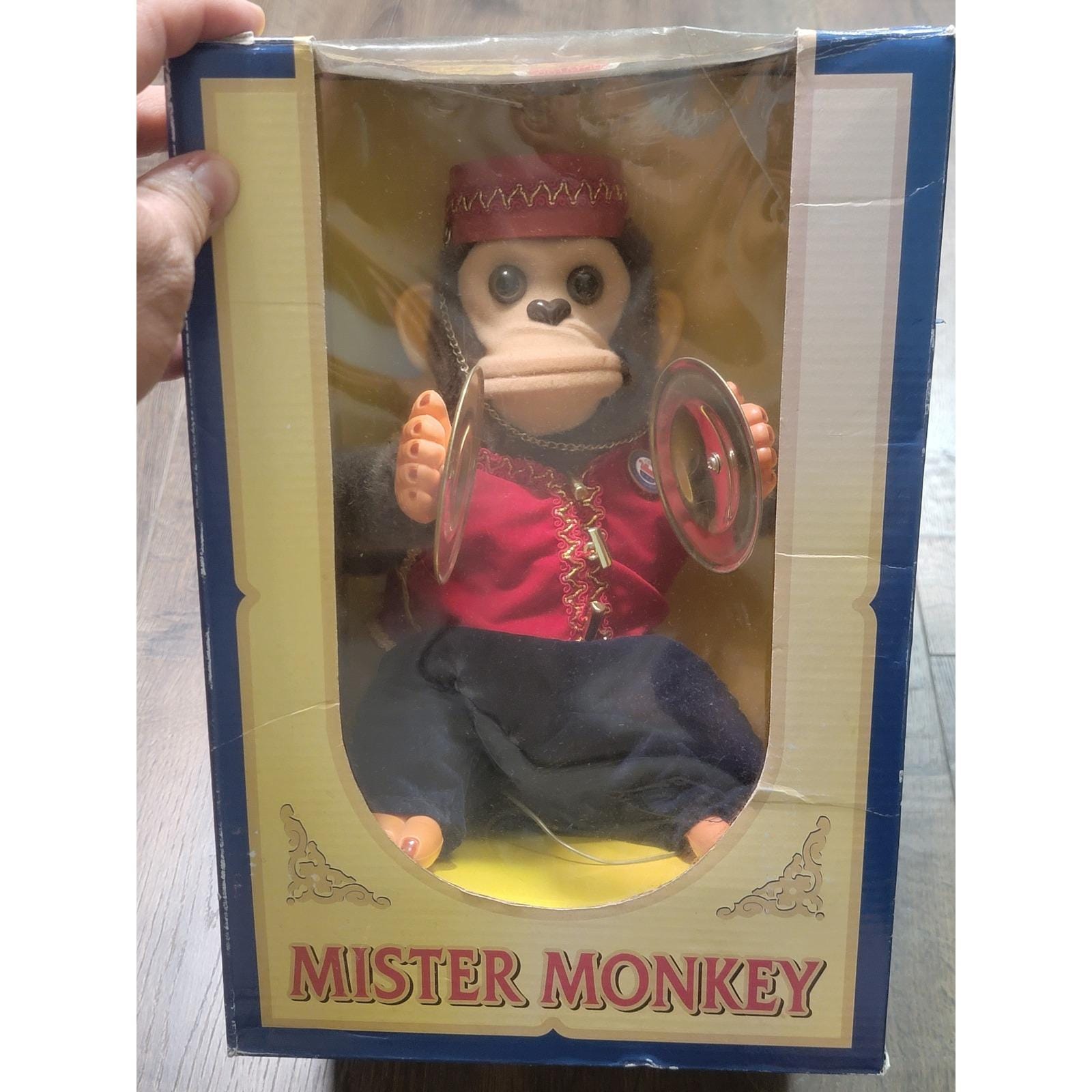 Vintage monkey toy cymbal - Etsy 日本