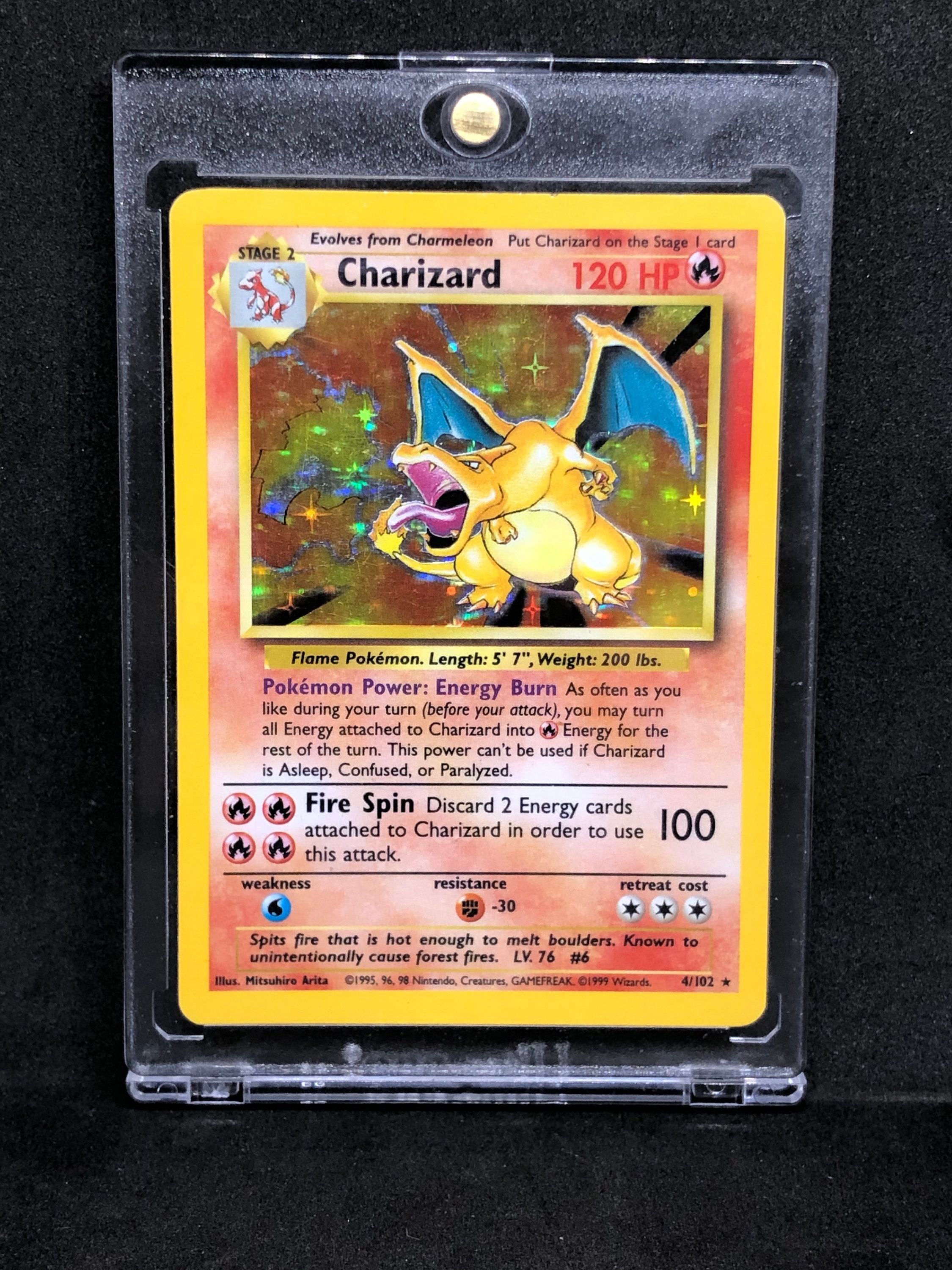 Charizard Base Unlimited Town green charizard-base-unlimited-town-green