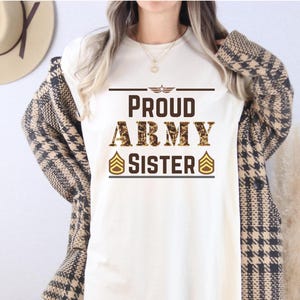 Proud Army Family Tee, Army Graduation, Family Army Shirts, Army Wife Shirt, Military Family Tshirt, Proud Army Mom, Proud Army Dad