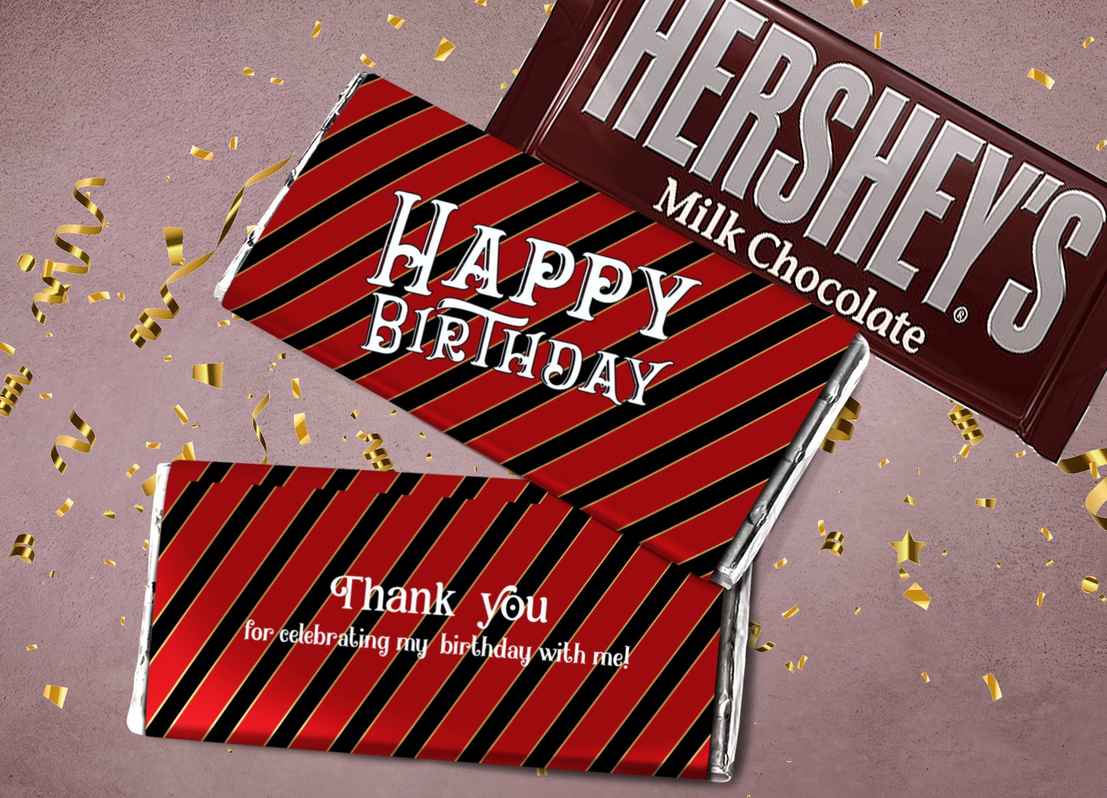 Happy Birthday set labels printable | Etsy