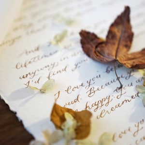 Calligraphie personnalisée voeux de mariage Citation personnalisée lettre d'amour souvenir fiançailles voeux de mariage anniversaire de mariage lettre de Noël cadeau