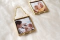 Mini Photo Frame Ornament Gift Christmas Stocking Stuffer Holiday Custom Personalized Message First Christmas Graduation 2026 Milestone Gift product logo