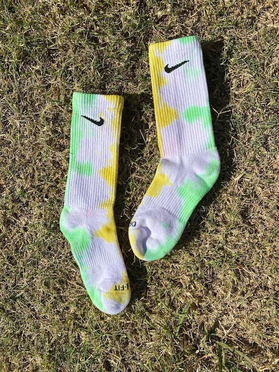 nike socks neon