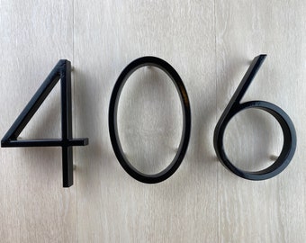5 inch Floating House Numbers for Outside | Address Numbers for Outside |  Home Decoration - Address Signs Numbers for Outside