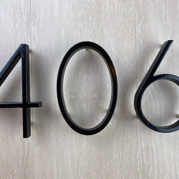 5 inch Floating House Numbers for Outside | Address Numbers for Outside |  Home Decoration - Address Signs Numbers for Outside