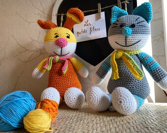 Doudou Chat Crochet Etsy